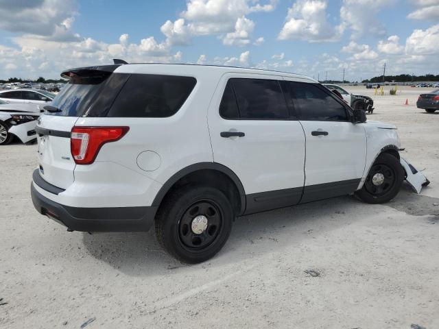 1FM5K8AR3KGA13374 - 2019 FORD EXPLORER POLICE INTERCEPTOR 白色 照片 3