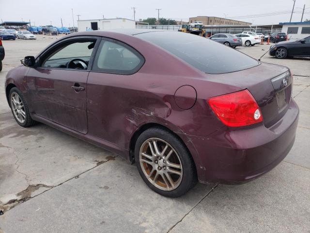 JTKDE177550026721 - 2005 TOYOTA SCION TC 勃艮第红 照片 2