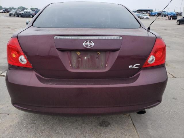 JTKDE177550026721 - 2005 TOYOTA SCION TC 勃艮第红 照片 6