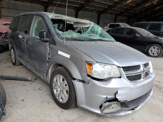 2C4RDGBG2KR798699 - 2019 DODGE GRAND CARA SE SILVER photo 4