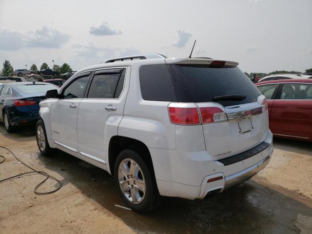 2GKALUEKXE6292112 - 2014 GMC TERRAIN DENALI WHITE photo 2