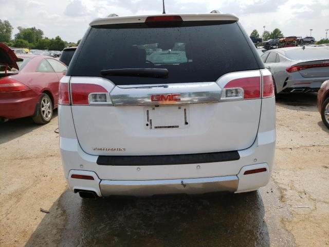 2GKALUEKXE6292112 - 2014 GMC TERRAIN DENALI WHITE photo 6