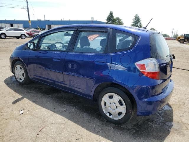 JHMGE8H30DC035606 - 2013 HONDA FIT BLUE photo 2