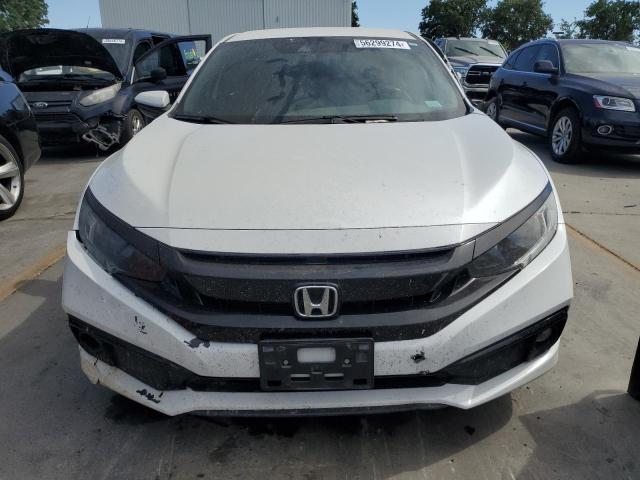 19XFC2F85KE204779 - 2019 HONDA CIVIC SPORT WHITE photo 5