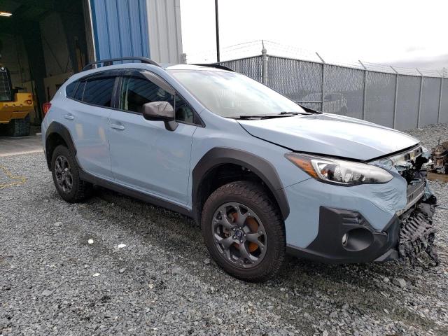 JF2GTHSC5MH298176 - 2021 SUBARU CROSSTREK SPORT BLUE photo 4