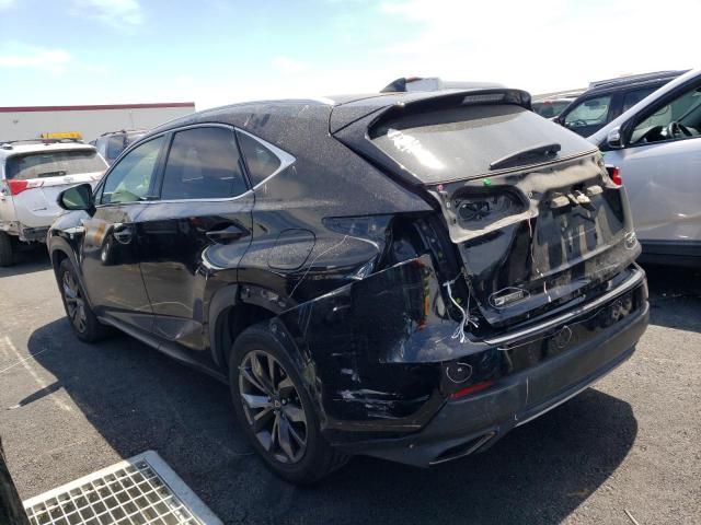 JTJYARBZXJ2097596 - 2018 LEXUS NX 300 BASE შავი ფოტო 2