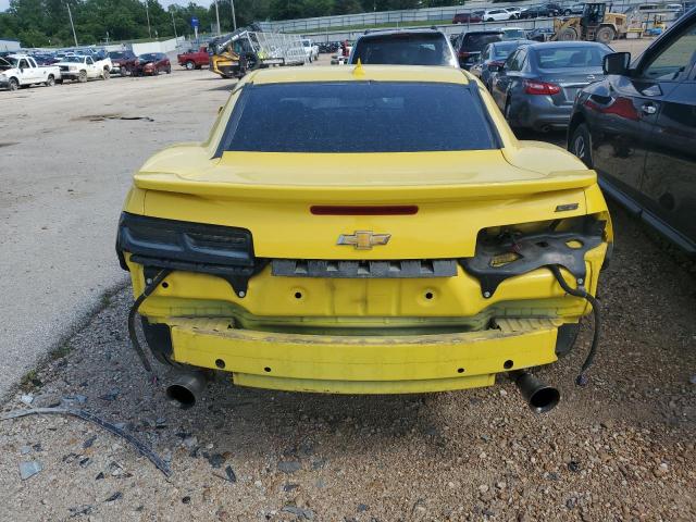 2G1FK1EJ8E9246229 - 2014 CHEVROLET CAMARO 2SS YELLOW photo 6