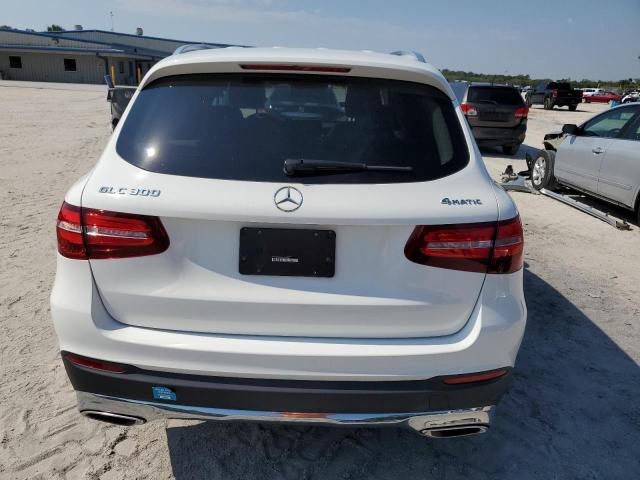 WDC0G4KB7HF195390 - 2017 MERCEDES-BENZ GLC 300 4MATIC WHITE photo 6