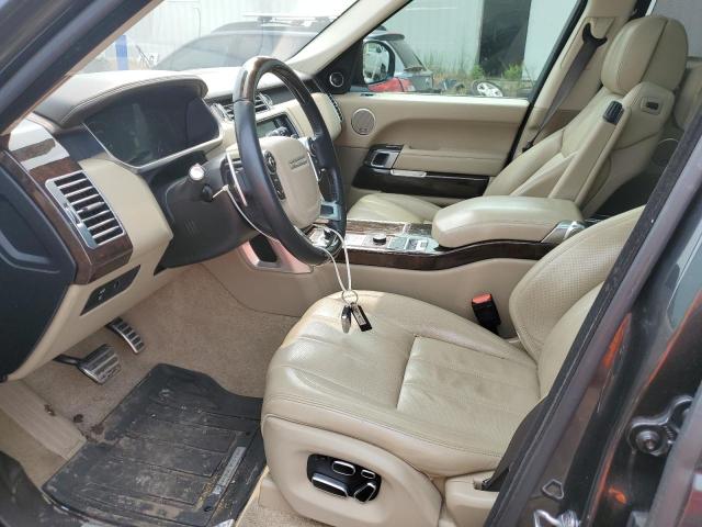 SALGV3TF1FA203928 - 2015 LAND ROVER RANGE ROVE AUTOBIOGRAPHY BLACK photo 7