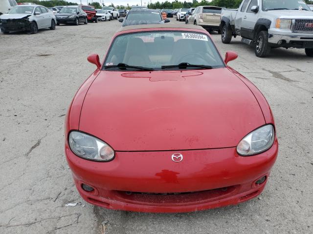 JM1NB3534Y0152296 - 2000 MAZDA MX-5 MIATA BASE RED photo 5