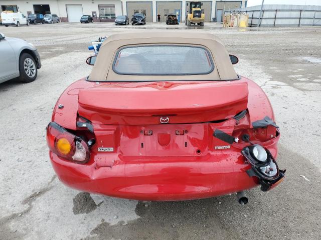 JM1NB3534Y0152296 - 2000 MAZDA MX-5 MIATA BASE RED photo 6