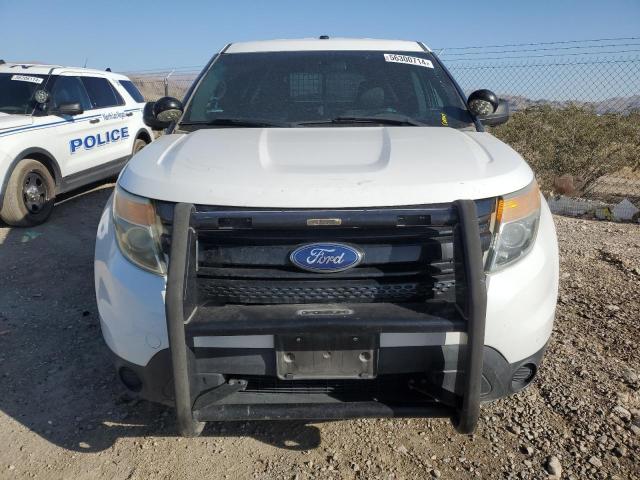 1FM5K8AR0EGA75917 - 2014 FORD EXPLORER POLICE INTERCEPTOR 白色 照片 5