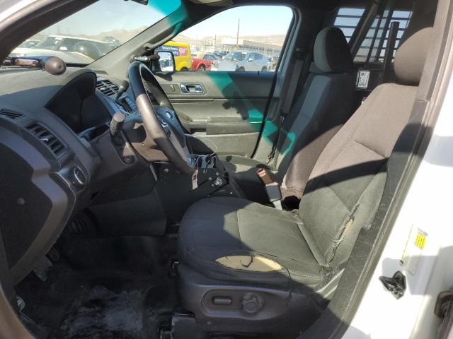 1FM5K8AR0EGA75917 - 2014 FORD EXPLORER POLICE INTERCEPTOR 白色 照片 7