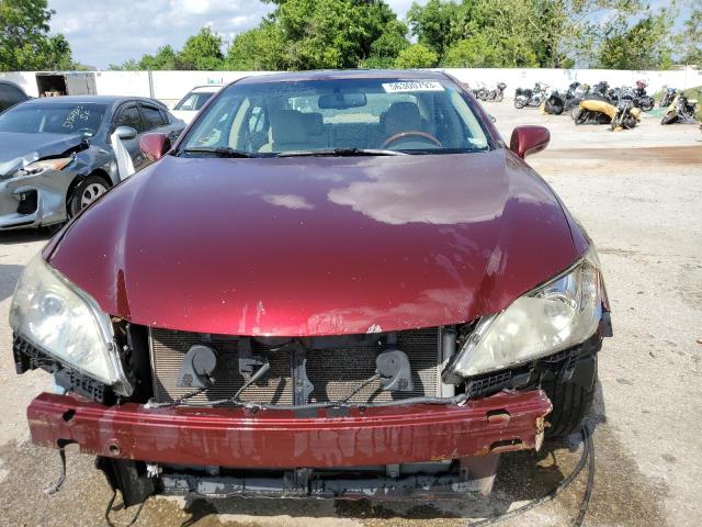 JTHBJ46G182170416 - 2008 LEXUS ES 350 BURGUNDY photo 5