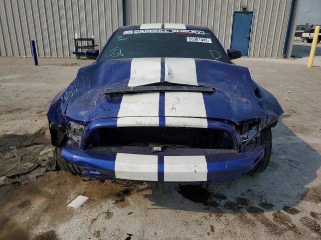 1ZVBP8JZ9E5214590 - 2014 FORD MUSTANG SHELBY GT500 BLUE photo 9