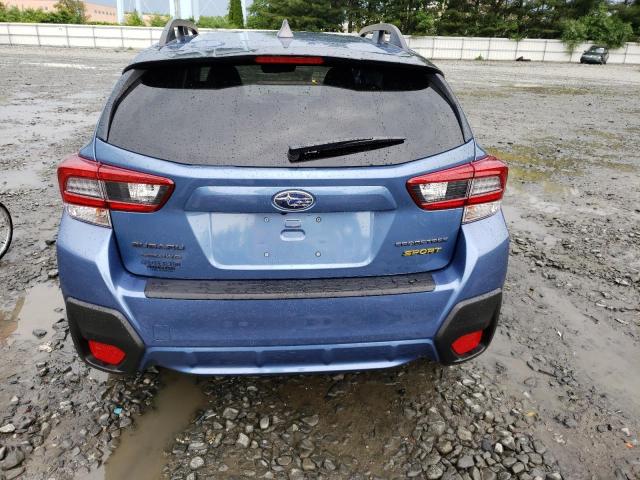 JF2GTHSC8NH268204 - 2022 SUBARU CROSSTREK SPORT BLUE photo 6