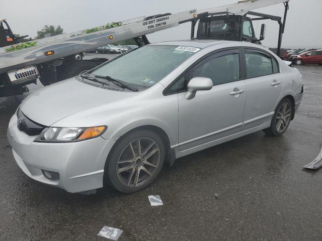 2HGFA1F93AH315604 - 2010 HONDA CIVIC EXL ვერცხლისფერი ფოტო 1