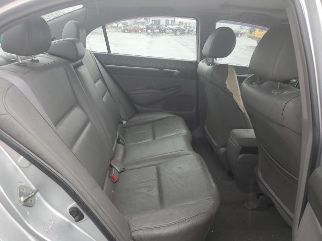 2HGFA1F93AH315604 - 2010 HONDA CIVIC EXL ვერცხლისფერი ფოტო 10