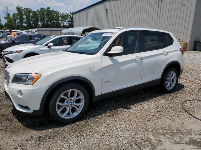 5UXWX7C52E0E80945 - 2014 BMW X3 XDRIVE35I WHITE photo 1