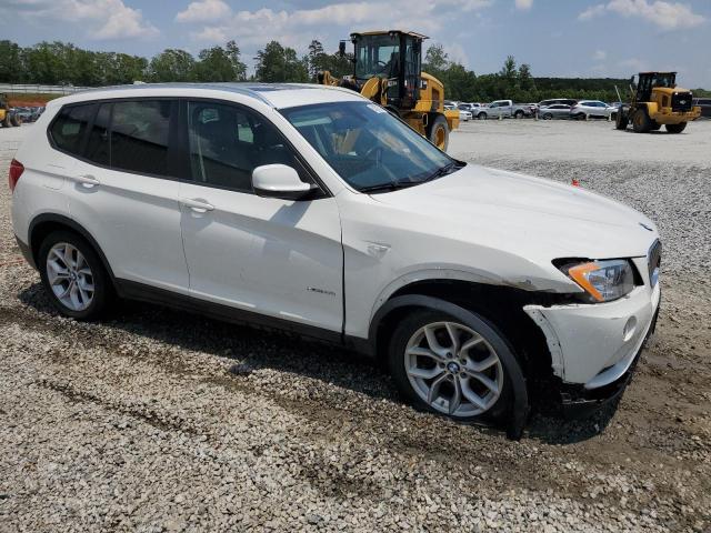 5UXWX7C52E0E80945 - 2014 BMW X3 XDRIVE35I WHITE photo 4