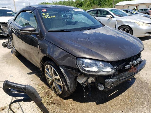 WVWFW8AH5EV000937 - 2014 VOLKSWAGEN EOS LUX 棕色 照片 4