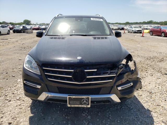 4JGDA5HBXEA333305 - 2014 MERCEDES-BENZ ML 350 4MATIC BLACK photo 5