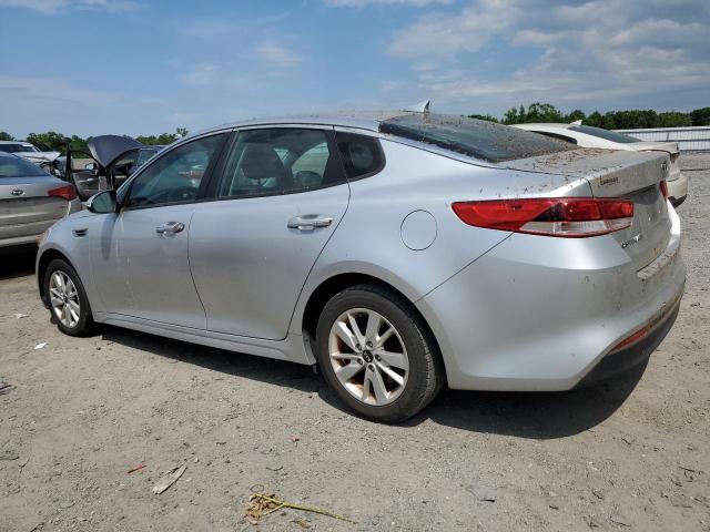 5XXGT4L37GG083888 - 2016 KIA OPTIMA LX SILVER photo 2