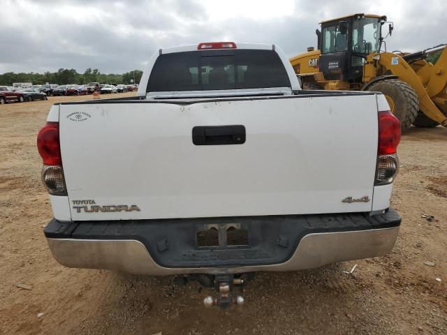 5TFBV54198X046617 - 2008 TOYOTA TUNDRA DOUBLE CAB WHITE photo 6