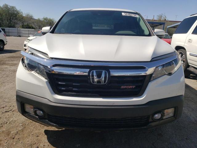 5FPYK3F15LB015864 - 2020 HONDA RIDGELINE SPORT WHITE photo 5