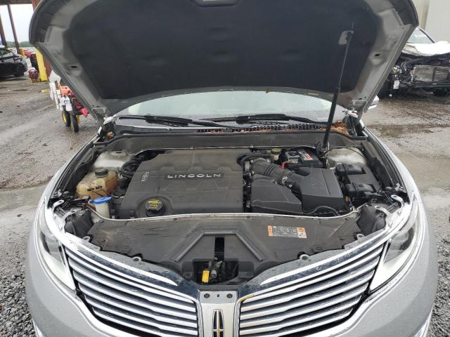 3LN6L2GK6DR823781 - 2013 LINCOLN MKZ SILVER photo 11