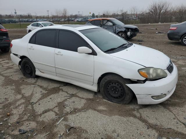 2T1BR30E75C386800 - 2005 TOYOTA COROLLA CE WHITE photo 4