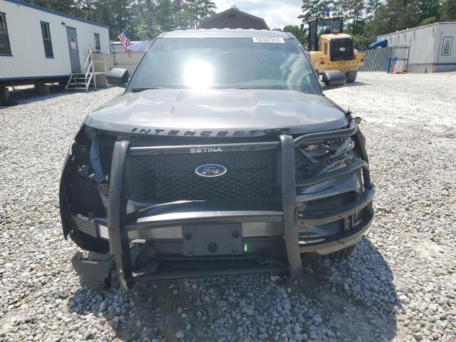 1FM5K8AC1PGA79313 - 2023 FORD EXPLORER POLICE INTERCEPTOR 灰色 照片 5