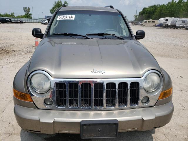 1J4GL58K77W644007 - 2007 JEEP LIBERTY LIMITED BEIGE photo 5