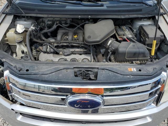 2FMDK4JCXABB59955 - 2010 FORD EDGE SEL SILVER photo 12