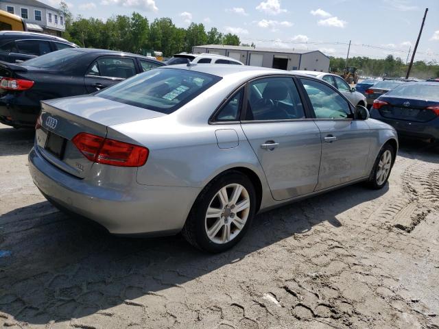 WAULF78KX9N077014 - 2009 AUDI A4 2.0T QUATTRO SILVER photo 3