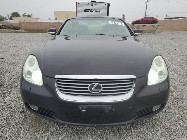 JTHFN48Y340051851 - 2004 LEXUS SC 430 BROWN photo 5