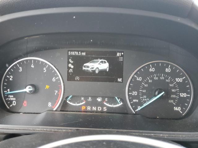 MAJ6P1UL7JC192460 - 2018 FORD ECOSPORT SE ნაცრისფერი ფოტო 9