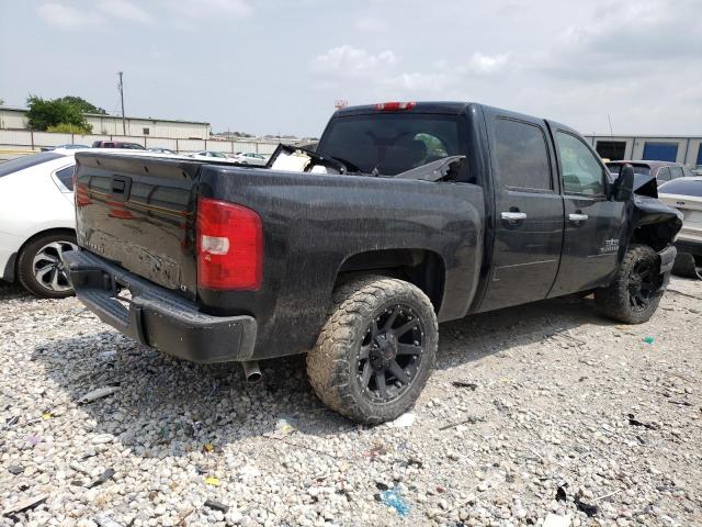 3GCPCSEA0BG303068 - 2011 CHEVROLET SILVERADO C1500 LT BLACK photo 3