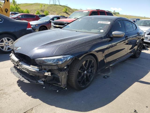 WBAGV8C00MCF55108 - 2021 BMW M850XI BLACK photo 1