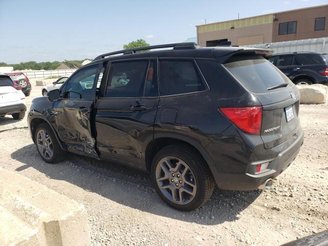 5FNYF8H51PB035769 - 2023 HONDA PASSPORT EXL BLACK photo 2