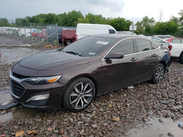 1G1ZG5ST7MF074874 - 2021 CHEVROLET MALIBU RS 棕色 照片 1