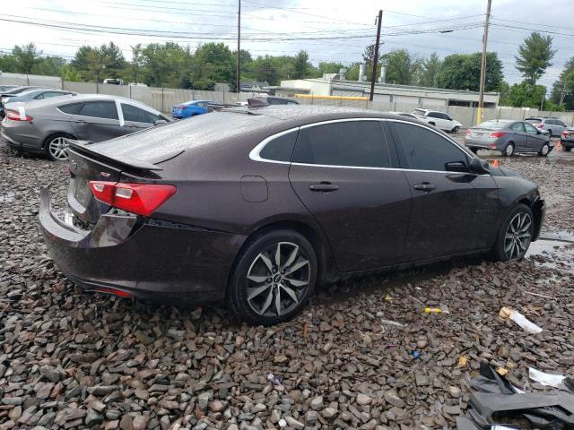 1G1ZG5ST7MF074874 - 2021 CHEVROLET MALIBU RS BROWN photo 3