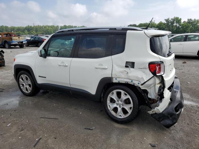 ZACCJADB4HPG67588 - 2017 JEEP RENEGADE LIMITED WHITE photo 2