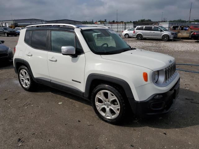 ZACCJADB4HPG67588 - 2017 JEEP RENEGADE LIMITED WHITE photo 4