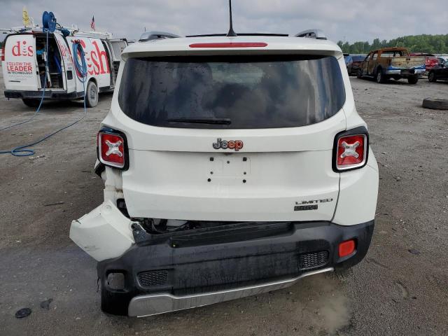 ZACCJADB4HPG67588 - 2017 JEEP RENEGADE LIMITED WHITE photo 6