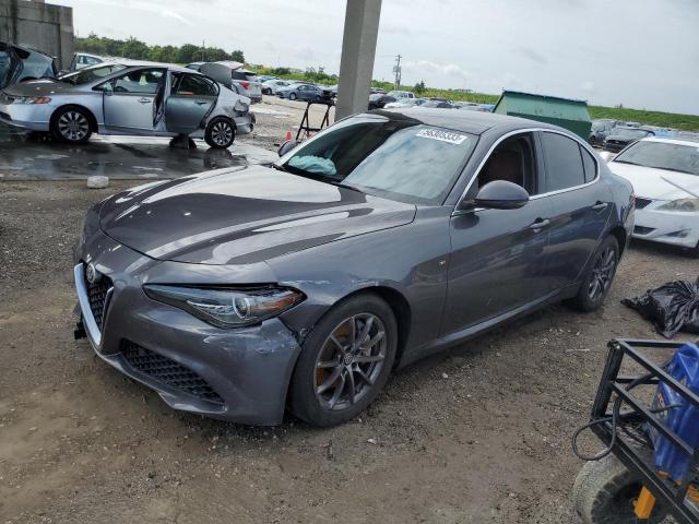 ZARFAEDN5J7567460 - 2018 ALFA ROMEO GIULIA Q4 GRAY photo 1