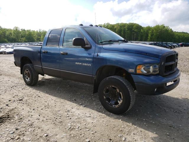 3D7KU28D53G842953 - 2003 DODGE RAM 2500 ST BLUE photo 4