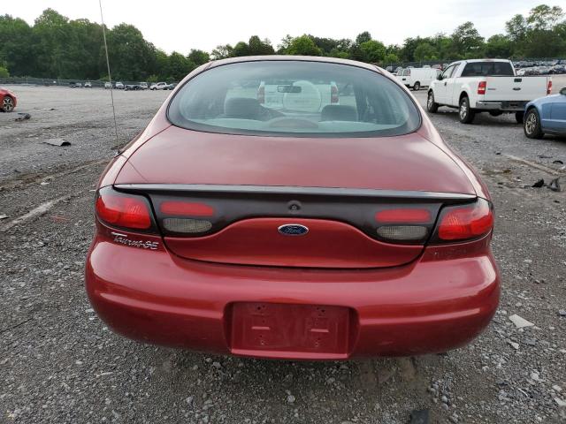 1FAFP53S2XA147172 - 1999 FORD TAURUS SE RED photo 6