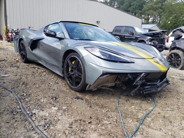 1G1YC2D40N5115347 - 2022 CHEVROLET CORVETTE STINGRAY 3LT GRAY photo 1