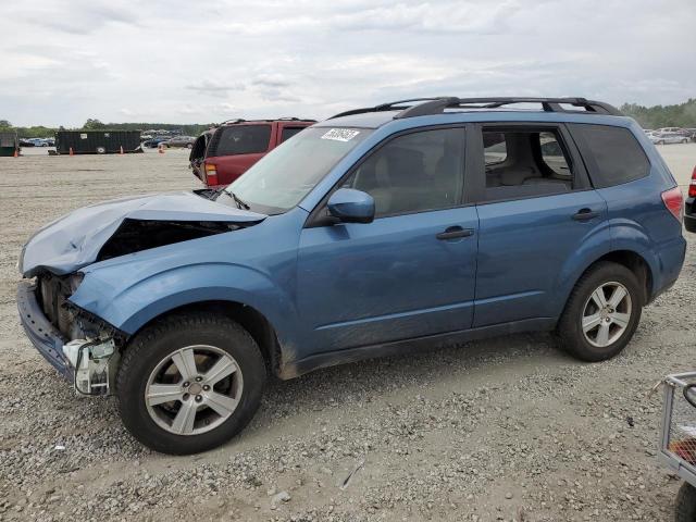 JF2SH6BC0AH792585 - 2010 SUBARU FORESTER XS Mavi foto 1